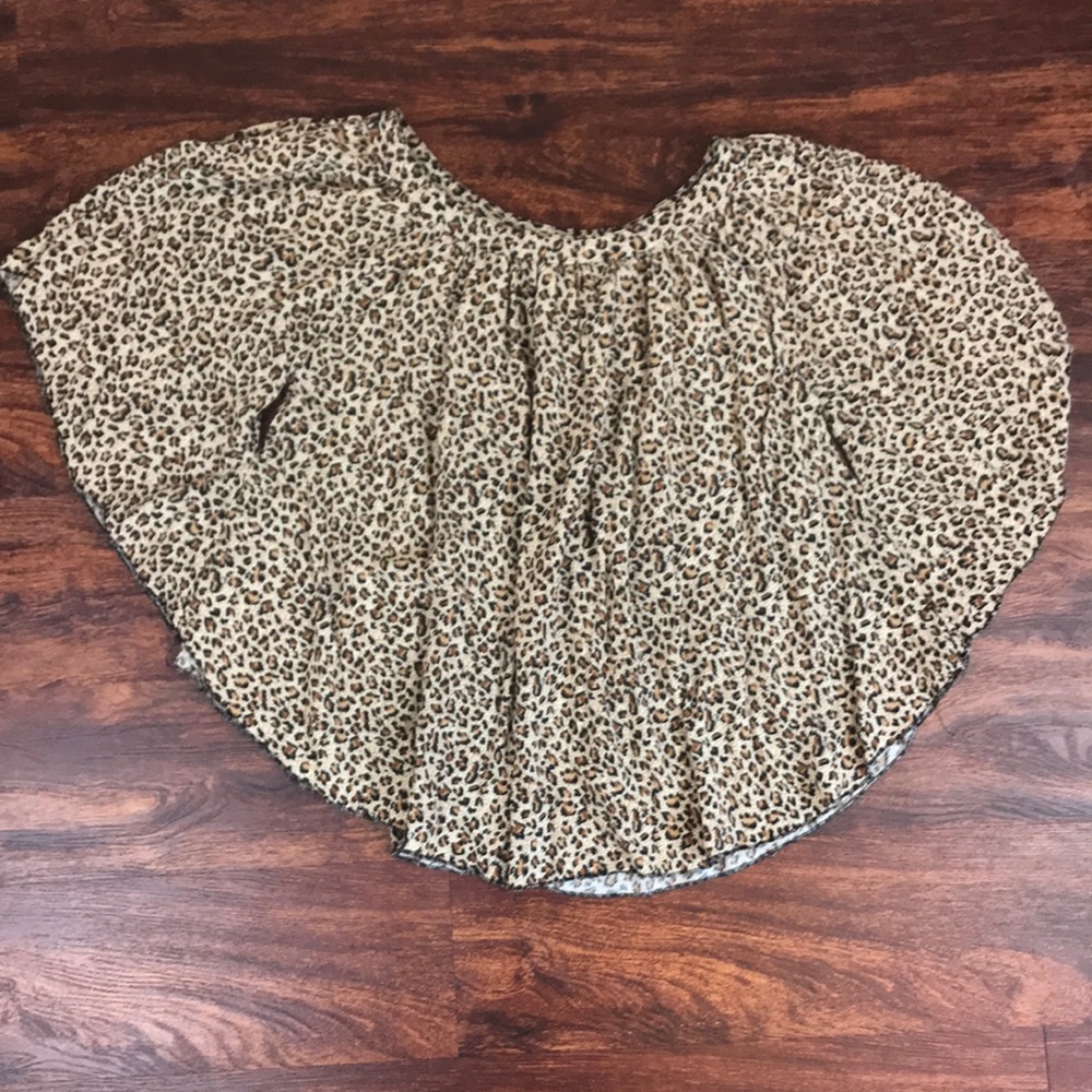 Float poncho top
